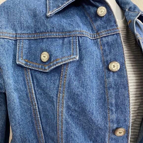 Ces Toi Crop Jean Jacket Size Large - Picture 2 of 8